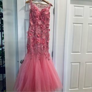 Pink gown